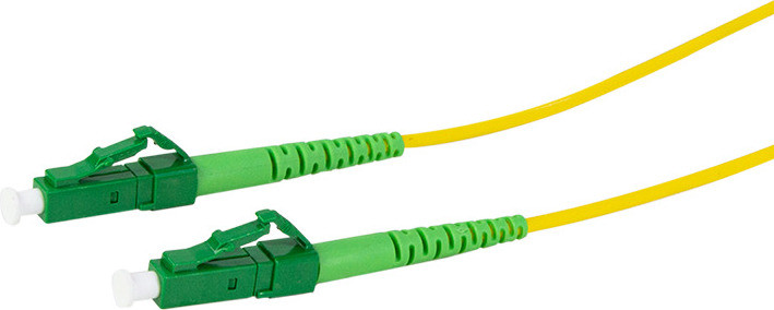 LogiLink Professioneel FPSLC02 Glasvezel patchkabel, 2x LC-Simplex, OS2, 2,0 meter, geel
