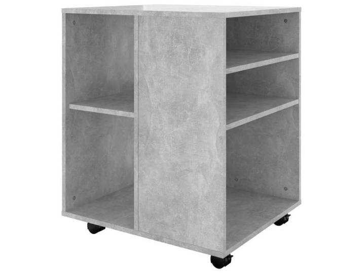 Promotion mai  * Armoire/Casier à roulettes - Gris béton 60x53x72 cm EU7837808462