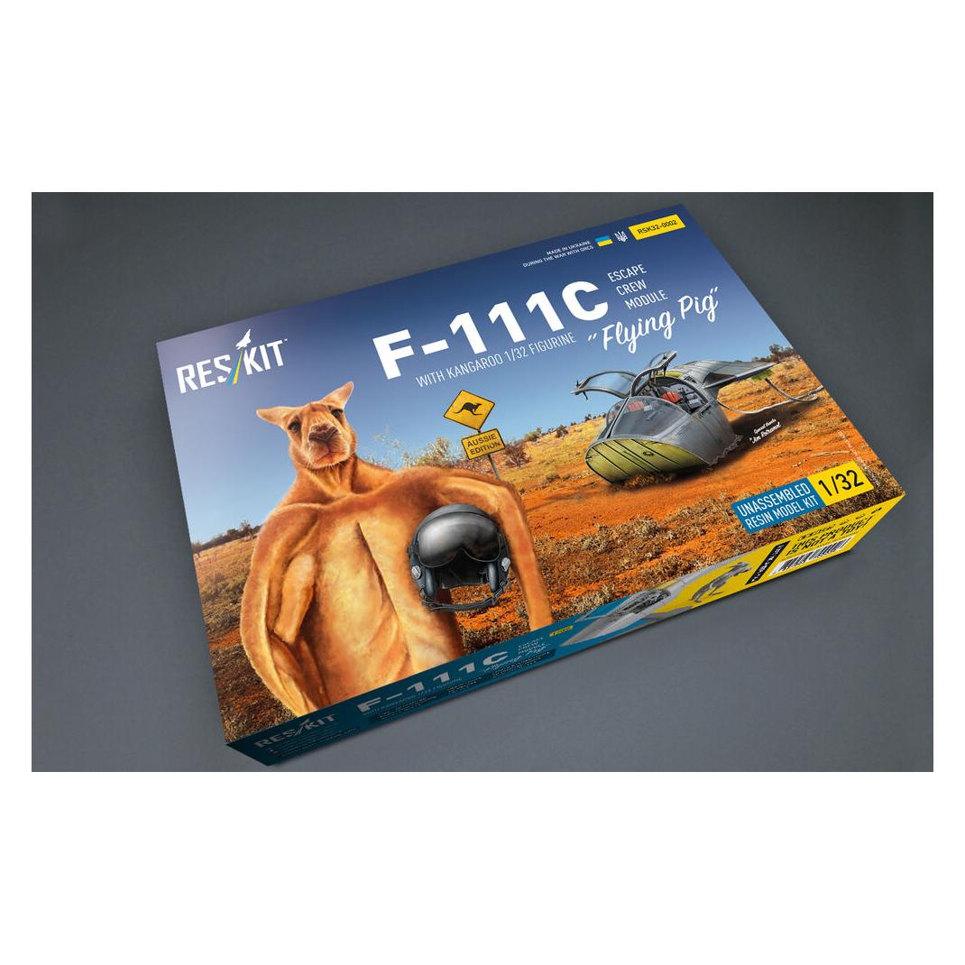 ResKit F-111?? Pig Escape Pod (Crew Module) Royal Australian Air Force - resin model kit (RSK32-0002)