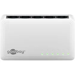 goobay Netzwerkswitch 5-fach
