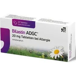 Bilastin Adgc 20 Mg Tabletten Bei Allergie 20 St