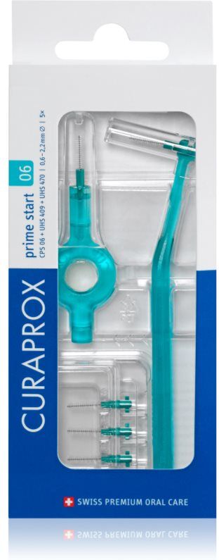 Curaprox Prime Start Ensemble de soins dentaires CPS 06 0,6mm