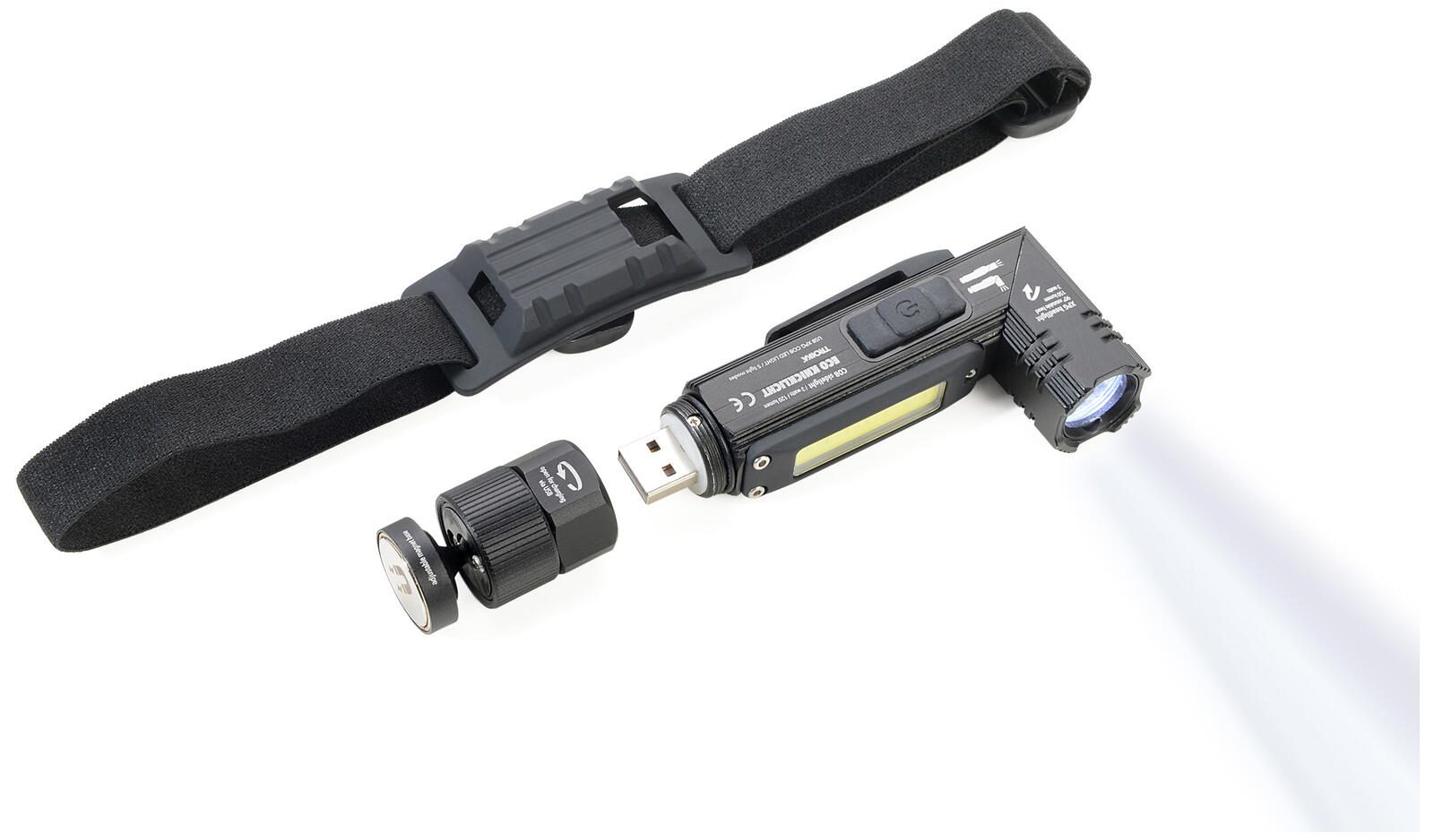 TROIKA® Taschenlampe ECO KNICKLICHT TOR55/BK
