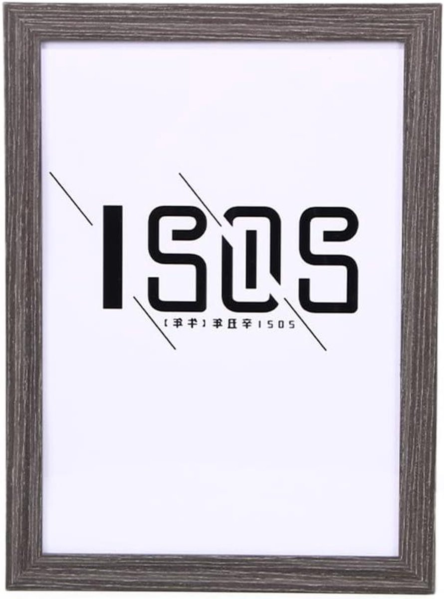 Houten Fotolijst Decoratie Frame Zwart - 102 x 152 cm
