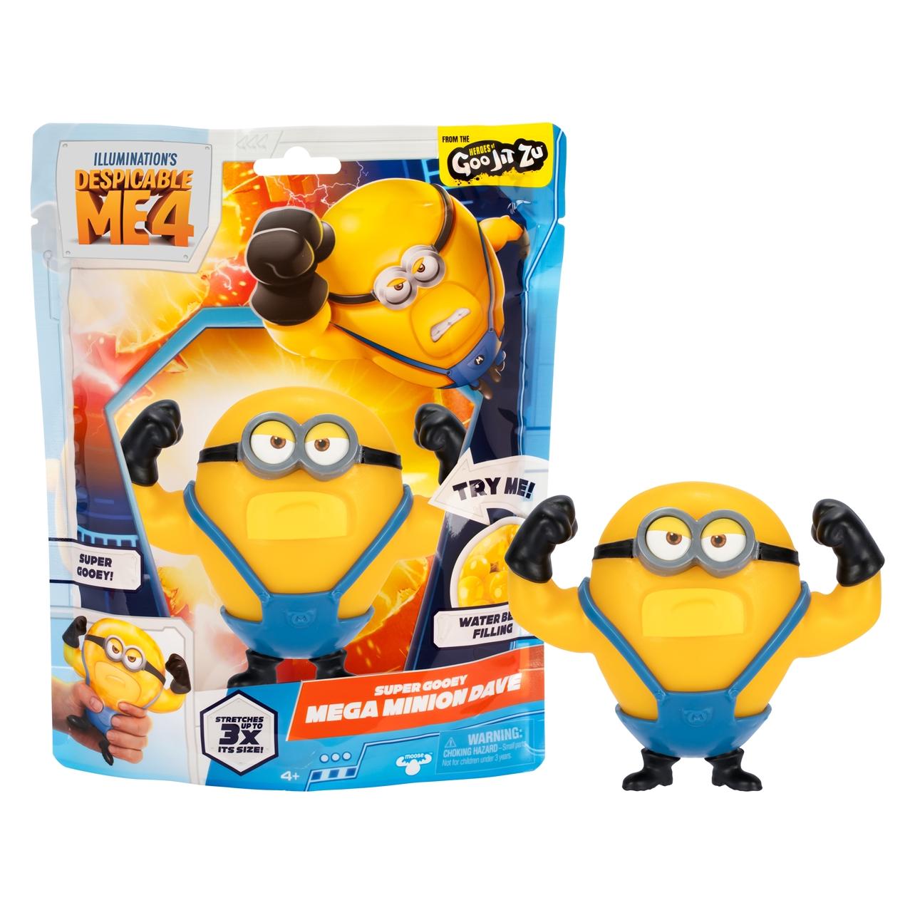 Moose Ich - Einfach Unverbesserlich 4 Stretchy Hero Figur Dave (20327)