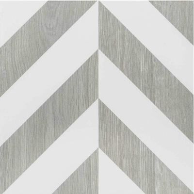 The Tile Life Larissa 10 x 10 Patterned Porcelain Floor and Wall Tile