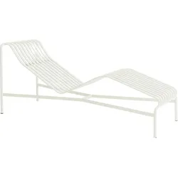 Palissade Gartenliege 164,5 cm, weiß