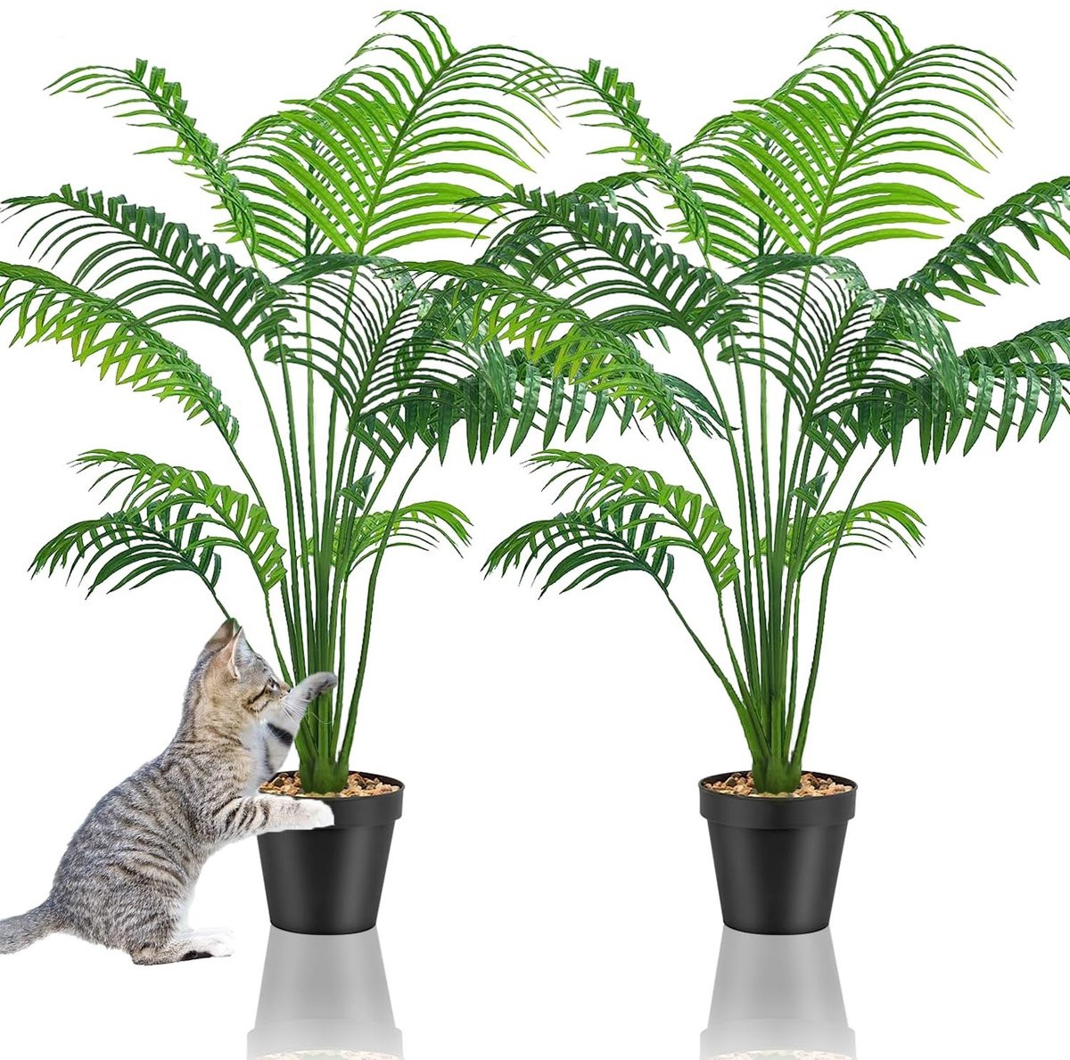Dailygoods Kunstpalm voor binnen en buiten, UV-bestendig en waterdicht