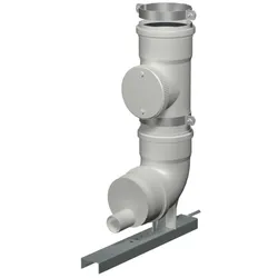 Bertrams Polyline EW MFB Kondensatanschluss 40SOM125 Ø 125, Abflussanschluss d= 40mm