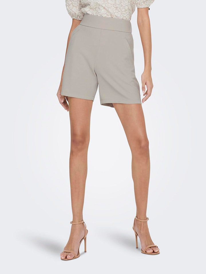 JDY Shorts in Hellgrau - S