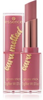 Essence caramelted bálsamo labial com brilho tom 01 Sweet Lips, Caramel Kiss 3 g. caramelted