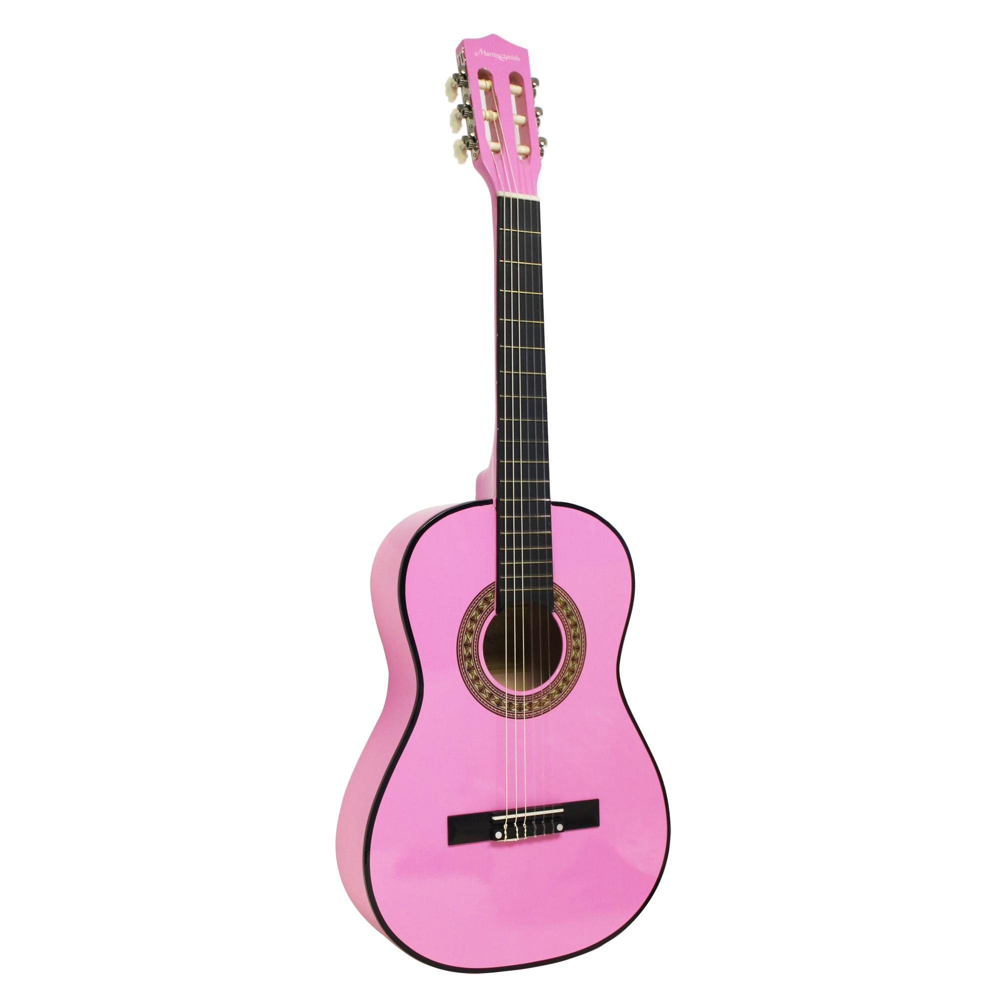 PDT Martin Smith Classical Guitar - Pink (E-Gitarre) (W-560-PNK)