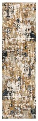 Style Haven Alfano Grey/ Gold High-low Distressed Abstract Area Rug