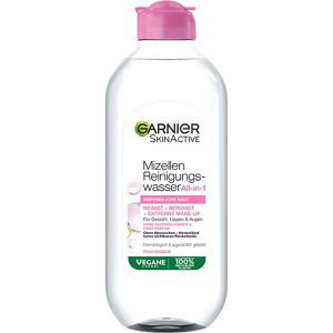 Garnier Mizellenwasser Reinigungswasser All-in-1, alkoholfrei, mit Glycerin, für empfindliche und normale Haut, 400 ml