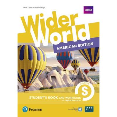 Wider World AmE 1 Student Book & Workbook with PEP Pack, m. 1 Beilage, m. 1 Online-Zugang, Set von Sandy Zervas,Catherine Bright,Tasia Vassilatou,
