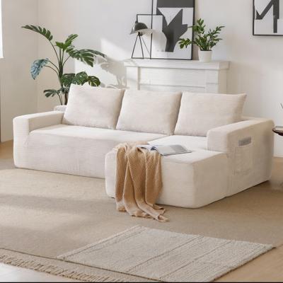 Dovelina New 96.9 Cloud Sectional Couch with L-Shaped Chaise Modern Modular Sofa with Deep Seat