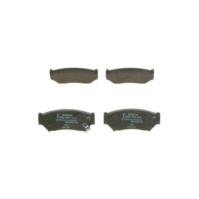 Bosch Bremsbelagsatz, Scheibenbremse [Hersteller-Nr. 0986424251] für Suzuki