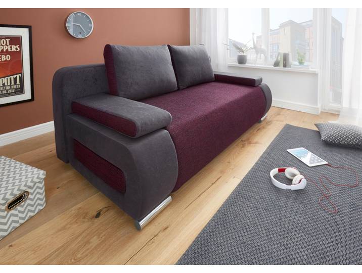 COLLECTION AB Moritz B: 200 cm, Liegefl. 142x200 cm Gästebettfunktion, frei stellbar, Wohnkomfort