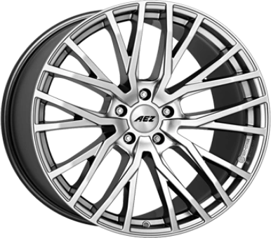 AEZ Panama Highgloss 8.5x19 ET 56 5/108 Alufelge Silber