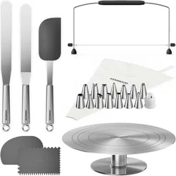 Kenwood KWSD100 Deko-Set, Cake Design Utensilien, Schwarz
