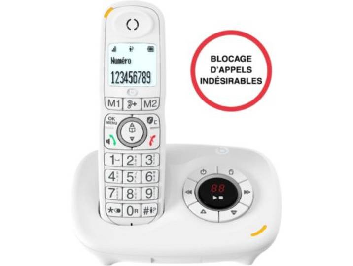 Essentielb - Téléphone Sans Fil Brio Solo Rép