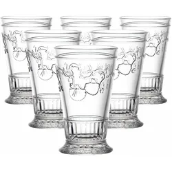 LONGDRINKGLÄSER Versailles transparent 330 ml 6er Set