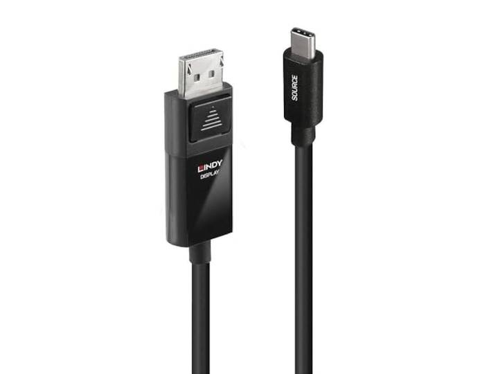 LINDY Adapterkabel USB type C naar DisplayPort 1.4 met HDR, 2 m