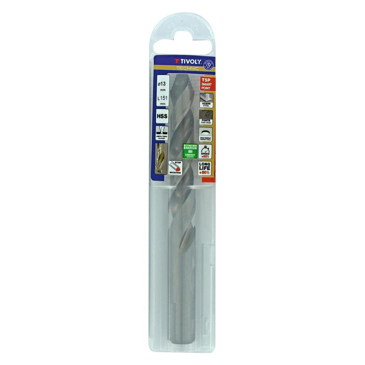 Tivoly Metallbohrer 13x151mm, progressive Spitze Smart Point. (13) (36624392)