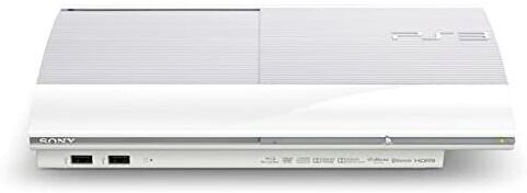 Sony PlayStation 3 Super Slim (PS3 Super Slim)   500 GB   Weiß - Refurbished