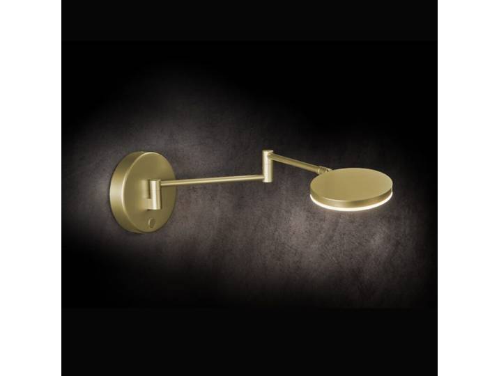 Holtkötter Wandleuchte Plano WB, mit Gelenkarm, Tastdimmer inkl