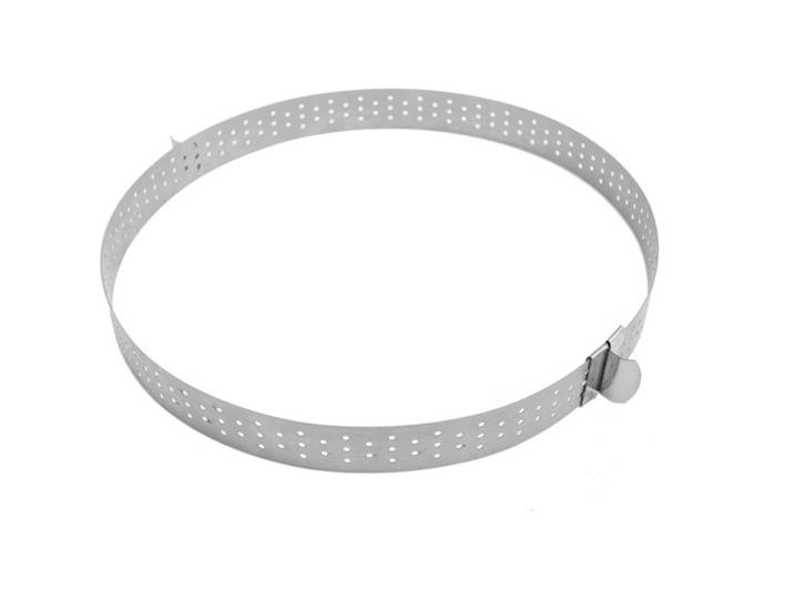 Scrap Cooking Tortenring ScrapCooking silber Edelstahl - Tortenring