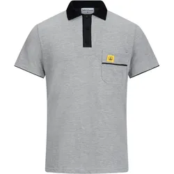 Top Swede, Arbeitsoberteil, ESD-Poloshirt hellgrau 210g/qm Grösse S (S)