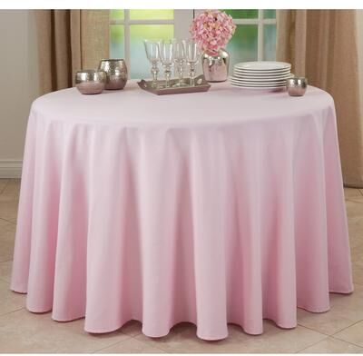 Saro Lifestyle Everyday Design Solid Color Tablecloth