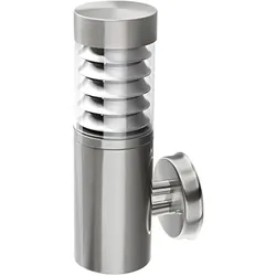 Heitronic Wandleuchte Saturn E27 IP44 Edelstahl
