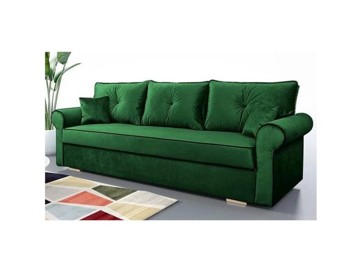 Sepro Meble Sofa Flaschengrün TOP Schlaffunktion, Grün, 237x76x85 cm, Wohnzimmer, Sofas & Couches, Sofas