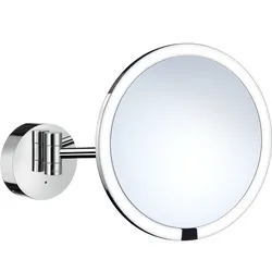 Smedbo OUTLINE - Kosmetikspiegel mit LED-Beleuchtung, Verchromt, X7, Wand FK487E...