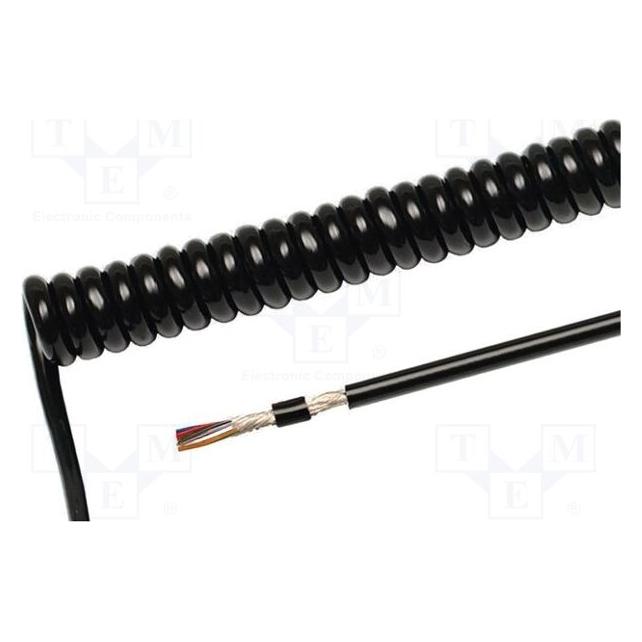 Helukabel 85933, Niederspannungskabel, Schwarz, Cooper, 0.14 mm², 83,6 kg/km, -25 - 70 °C (1.60 m) (85933)