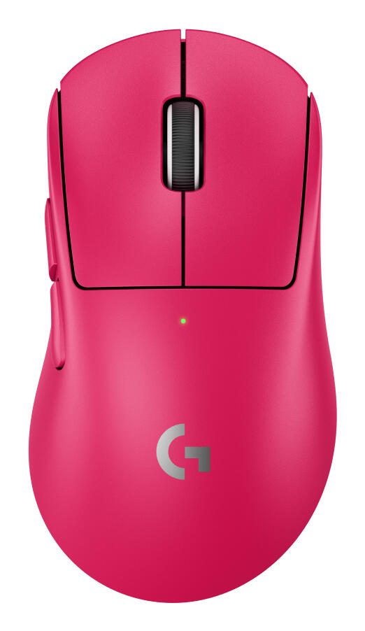 Logitech G Pro X Superlight 2 DEX kabellose/kabelgebundene ergonomische Maus - pink 910-007373