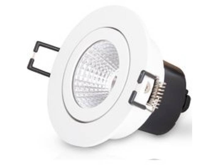 LED-Spot encastrable au plafond Elva blanc