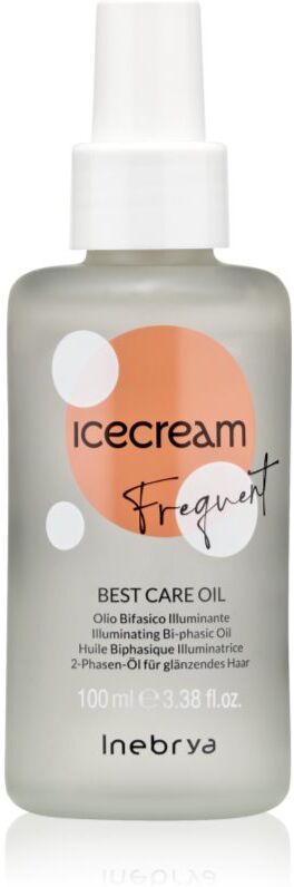 Inebrya Ice Cream Frequent Best Care Oil huile illuminatrice pour cheveux 100 ml