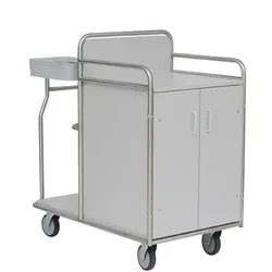 Novocal SW 640 Stationswagen Stationswagen mit geschlossenem Schrank und Vierfachsammler