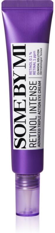 Some By Mi Retinol Intense Advanced Triple Action Eye Cream feuchtigkeitsspendende und glättende Augencreme mit Retinol 30 ml