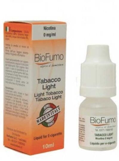 Biofumo Tabacco Prince  Liquido Pronto Da 10 Ml Aroma Tabaccoso ( Ex Tabacco Light )