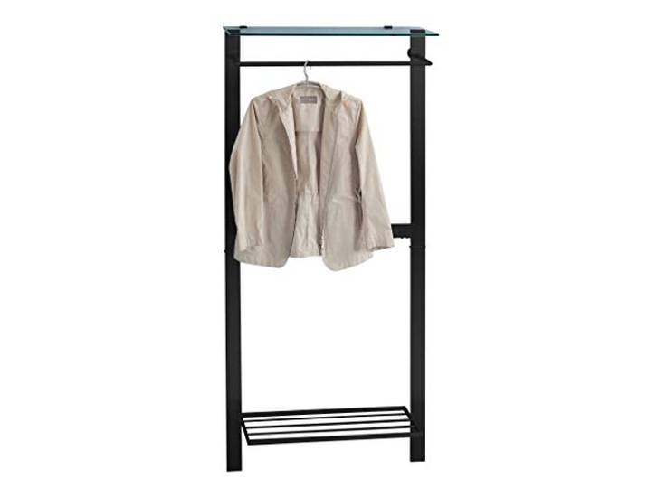 M2 Kollektion Valencia Garderobe/Wandgarderobe, Glas, B/H/T= 80x190x33cm