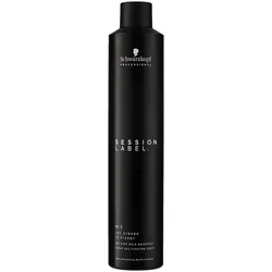 500ml Schwarzkopf Professional Session Label The Strong