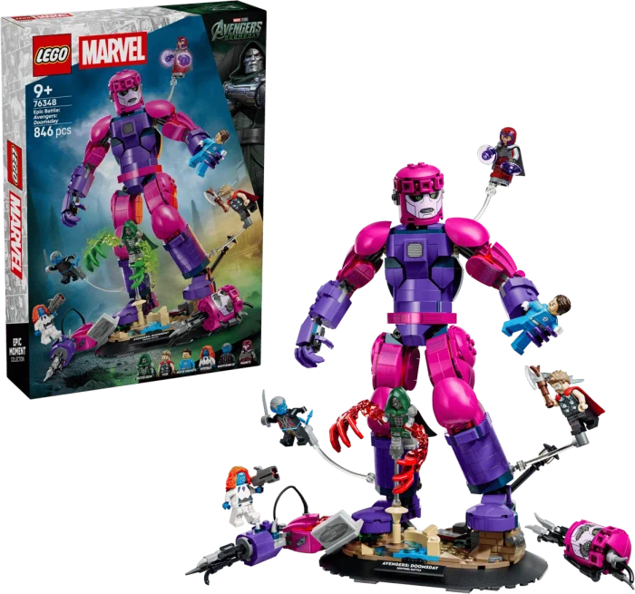 LEGO 76348 Marvel Super Heroes Legendärer Showdown Avengers: Doomsday