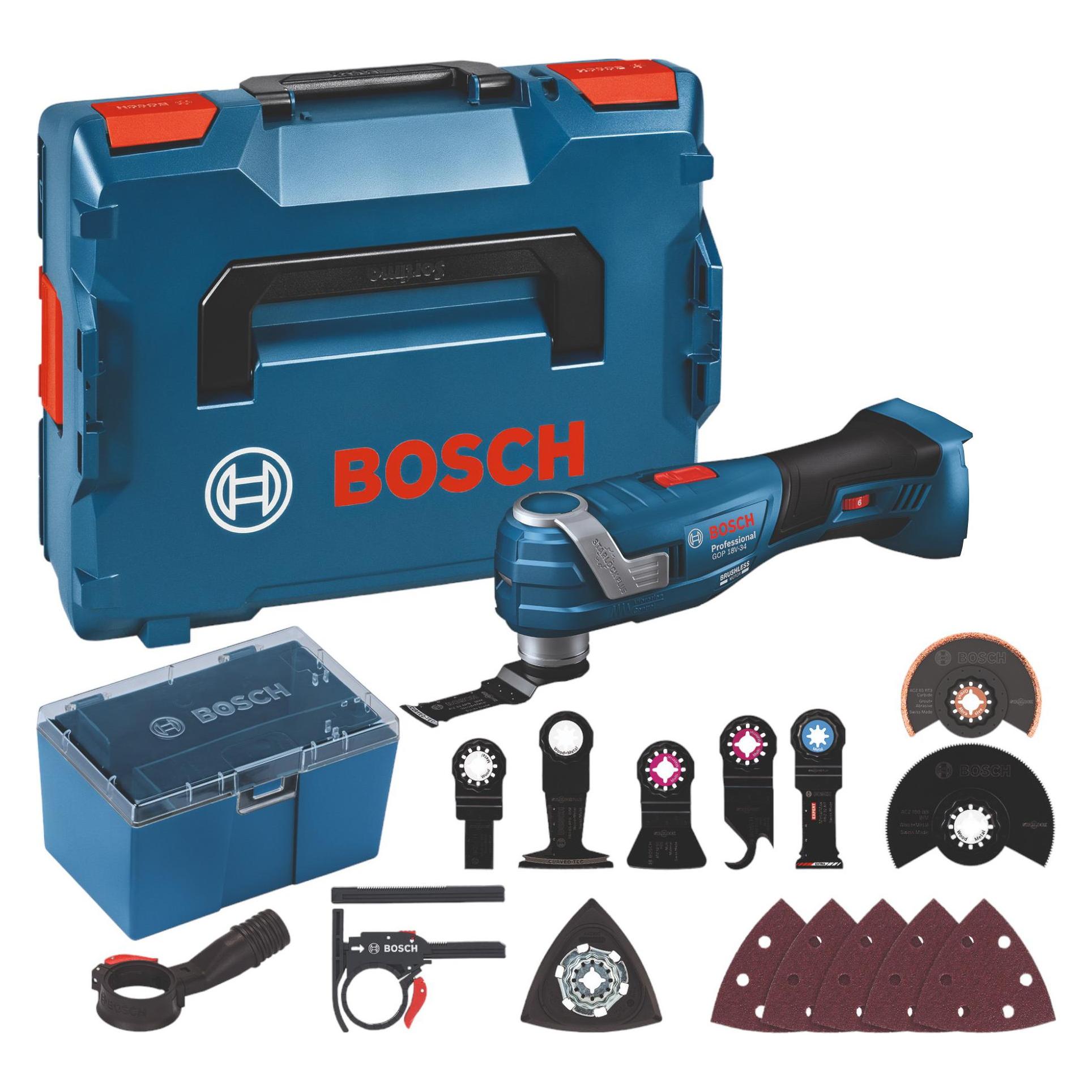 Bosch Professional GOP 18V-34 (Oszillationswerkzeug) (06018G2002)