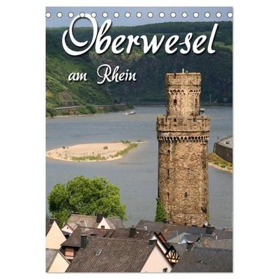 Oberwesel am Rhein (Tischkalender 2026 DIN A5 hoch), CALVENDO Monatskalender