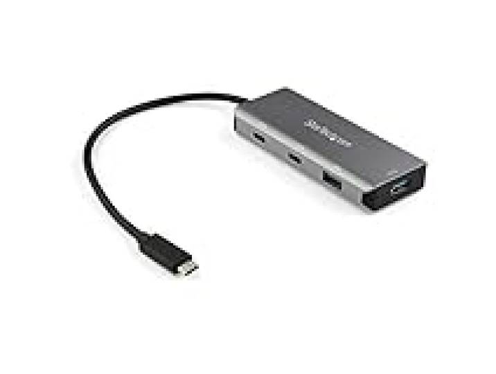 StarTech Hub USB-C 4 Ports 10Gbps, 2x USB-A et 2x USB-C (HB31C2A2CB)