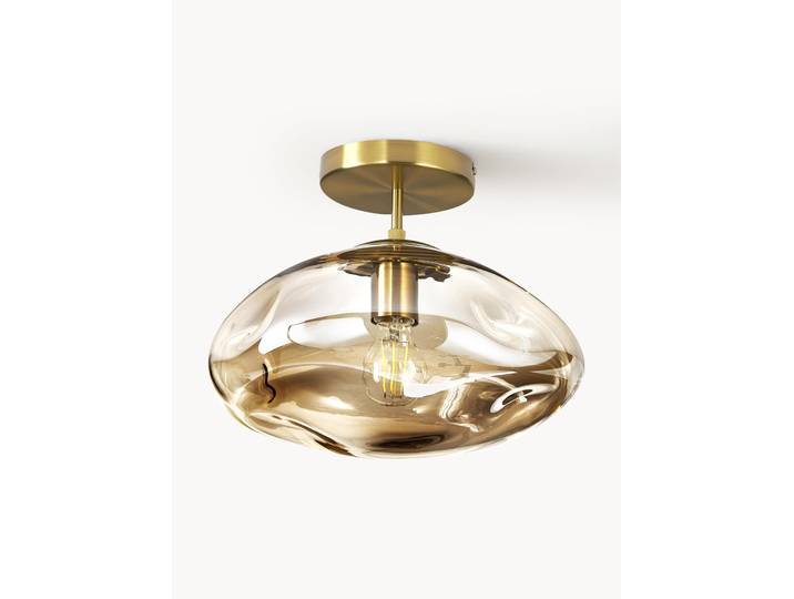 Plafonnier en verre Amora